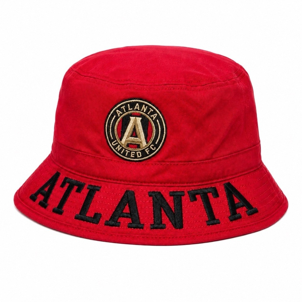 Adidas‎ Bucket Hat Boys 4-7 Red Atlanta United FC Soccer MLS NWT Fan Gear